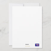 ハッピーバースデー シーズンカード (裏面)