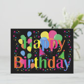 ハッピーバースデー シーズンカード (スタンド正面)