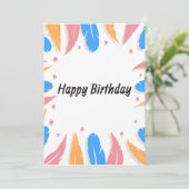 ハッピーバースデー シーズンカード (スタンド正面)