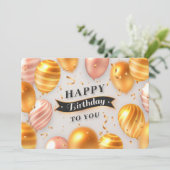 ハッピーバースデー シーズンカード (スタンド正面)