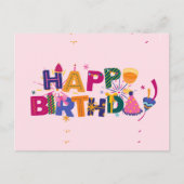 ハッピーバースデー シーズンポストカード (正面)