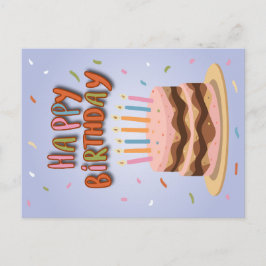 ハッピーバースデー シーズンポストカード
