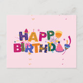 ハッピーバースデー シーズンポストカード