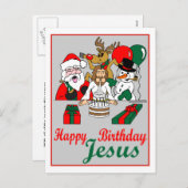 ハッピーバースデー シーズンポストカード (正面/裏面)