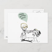 ハッピーバースデー シーズンポストカード (正面/裏面)