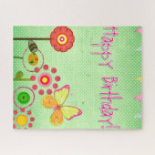 ハッピーバースデー ジグソーパズル (横)