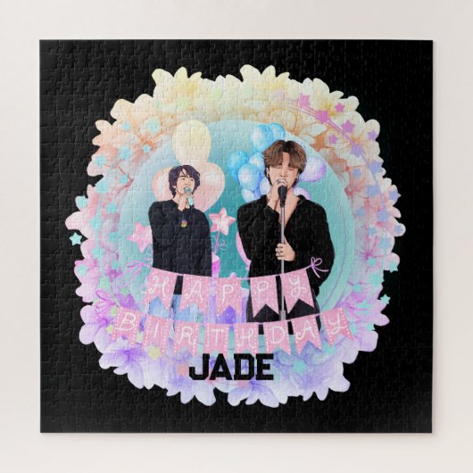 ハッピーバースデー ジグソーパズル (縦)