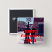 ハッピーバースデー、ジム!!! 缶バッジ (正面&裏面)