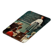 ハッピーバースデー、ジョーン恋しく思ズバイノーマン・ロックウェル マグネット (左側)