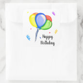 ハッピーバースデー スクエアシール (バッグ)