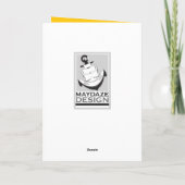 ハッピーバースデー(スクラップ) カード (裏面)