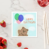 ハッピーバースデー スタンダードカクテルナプキン (インサイチュ)