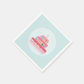 ハッピーバースデー スタンダードカクテルナプキン (角)