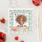 ハッピーバースデー スタンダードランチョンナプキン (インサイチュ)