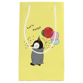 ハッピーバースデー! スモールペーパーバッグ