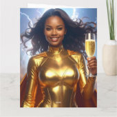 ハッピーバースデー スーパーヒーロー カード (裏面)