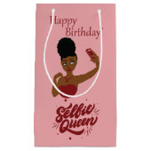 ハッピーバースデー·セルフィ·クイーン！ スモールペーパーバッグ (正面)