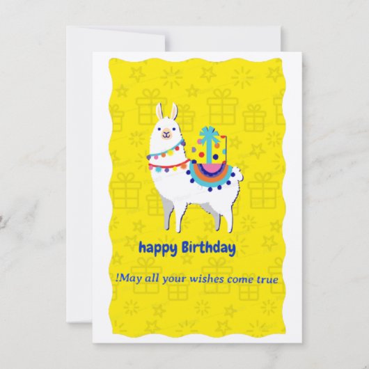 ハッピーバースデー セーブザデート (正面)