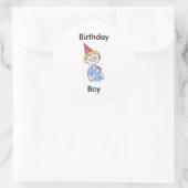 ハッピーバースデー！セール用ステッカー！ ラウンドシール (バッグ)