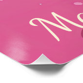 ハッピーバースデー ソルベ アイスクリーム かわいい カートゥーン ポスター (コーナー)