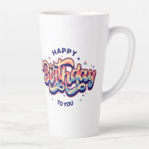 「ハッピーバースデー:タイポグラフィアート」