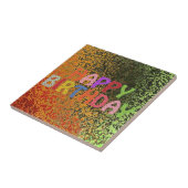 ハッピーバースデー タイル (側面)