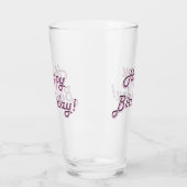 ハッピーバースデー! タンブラーグラス (左)