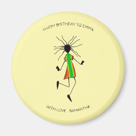 ハッピーバースデー、ダン素晴らしス マグネット