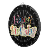 ハッピーバースデー ダーツボード (正面右)