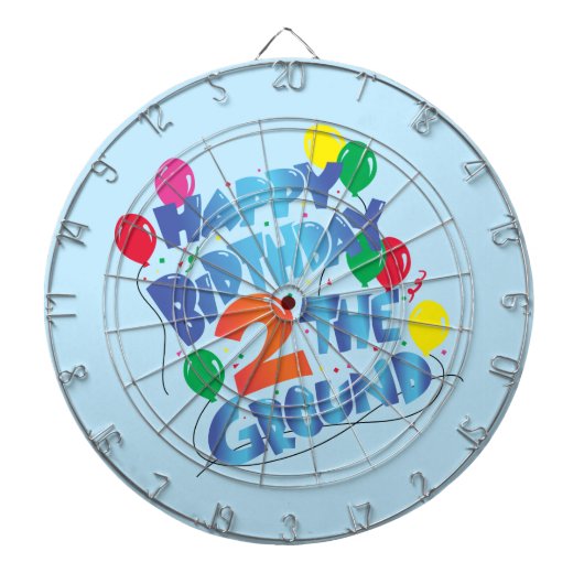ハッピーバースデー ダーツボード (正面)