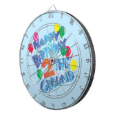 ハッピーバースデー ダーツボード (正面右)