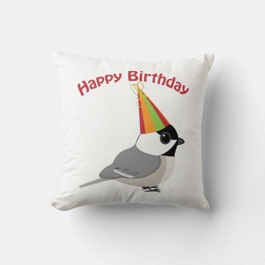 ハッピーバースデー チカデイ クッション (正面)