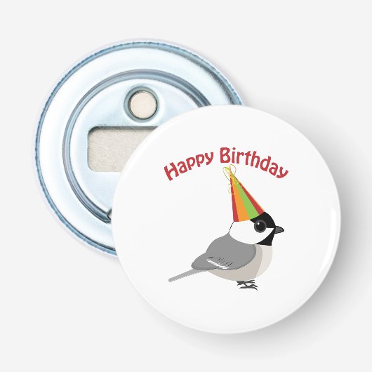 ハッピーバースデー チカデイ 栓抜き (正面)