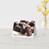 ハッピーバースデー!!チョコレートあいさつカード#3 3300 カード (黄色い花)