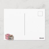 ハッピーバースデー ティーンのスイートガール ポストカード (裏面)