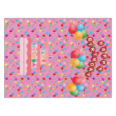 ハッピーバースデー テーブルクロス (正面(横))