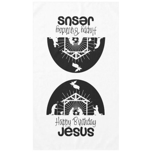 ハッピーバースデー テーブルクロス (正面)