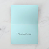 ハッピーバースデー、トランクベイ、セントジョン、US.V.I. カード (内部)