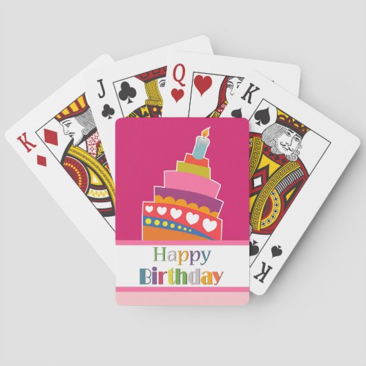 ハッピーバースデー トランプ (裏面)