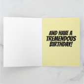 ハッピーバースデー トランプ カード レッツゴーブランドン (内部)