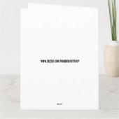 ハッピーバースデー トランプ カード レッツゴーブランドン (裏面)