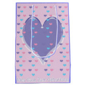 ハッピーバースデー(ドイツ抱き枕) ミディアムペーパーバッグ (裏面)