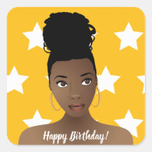 ハッピーバースデー!ナチュラル美しい、ホワイトスターズ、金ゴールド