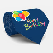 ハッピーバースデー ネクタイ (ロール)