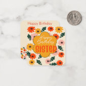 ハッピーバースデー ノートカード (正面/裏面インサイチュ)