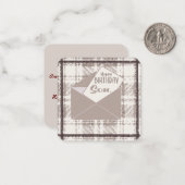 ハッピーバースデー ノートカード (正面/裏面インサイチュ)