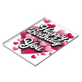 ハッピーバースデー ノートブック (左側)