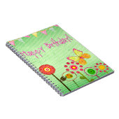 ハッピーバースデー ノートブック (右側)