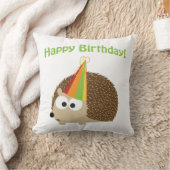 ハッピーバースデー!ハリネズミ クッション (ブランケット)