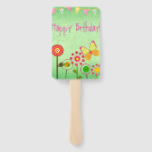 ハッピーバースデー ハンドファン (裏面)